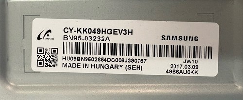 Lcd pannello tv - 49",
